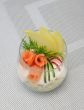 Verrin with smoked salmon