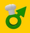 cooking male symbol