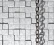 chain on stone background