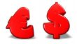 euro and dollar