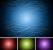 Set of abstract dark backdrops