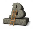 stone letter b