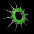prickles gear wheel