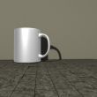 white mug