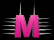 prickles letter m
