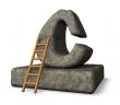 stone letter c