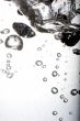 Coffee beans in water