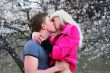 Romantic kiss