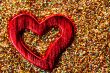 Red shiny heart