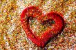 Red shiny heart
