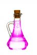 Bottle with a liquid