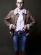  girl in jacket