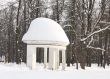 Old-time gazebo  with colonnade
