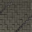 chains on stone background