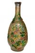 bottle with stained glass pattern.