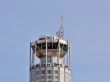 Tower at the top of modern building