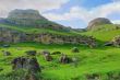 Caucasus green mountains