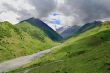 Caucasus green mountains