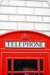 British telephone box