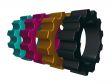 cmyk gear wheels