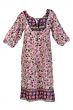 summer dress with floral pattern