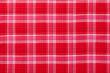 Checkered napkin