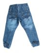 blue denim trousers