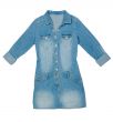 Womens blue denim dress