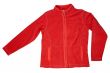 Red fleece jacket