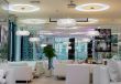 Interior of fashionable restaurants