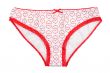 nice women`s panties isolated on a white background