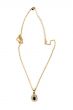 Pendant on golden chain