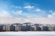 City in Harsh Winter Climate