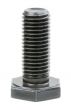 Steel bolt in a protective coating