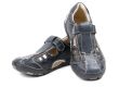 Pair of leather baby shoes. 