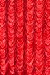 Stage red curtains