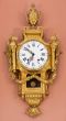 Vintage Clock on the wall in the room