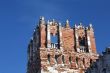 Wall tower of the ancient fortress