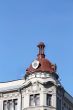 Brown house turret