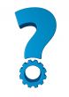gear wheel question mark