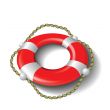 red lifebuoy