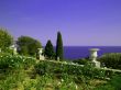 garden overlooking the sea.