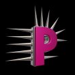 prickles letter p
