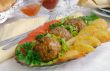 Meatballs with herbs and potatoes