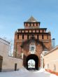 Wall tower of the ancient fortress