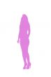 Silhouette of girl