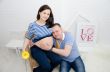 Pregnant girl and her boyfriend