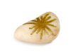 golden rays sun peeble stone