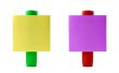 note papers in marker pen