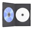 Blank DVD case and disc i